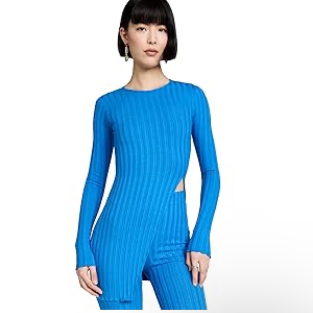 Simon Miller Long Sleeve Knit Orbit Top Sz S B1 New Without Tag